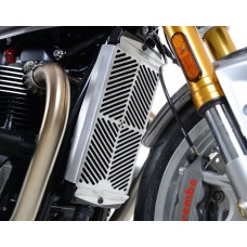 R&G Racing Stainless Steel Radiator Guard for Triumph Thruxton 1200 / Speed Twin '19-'22, Street Twin / T120 Bonneville / Street Cup '16-'22 R&G Racing Stainless Steel Radiator Guard for Triumph Thruxton 1200 / Speed Twin '19-'22, Street Twin / T120 Bonneville / Street Cup '16-'22